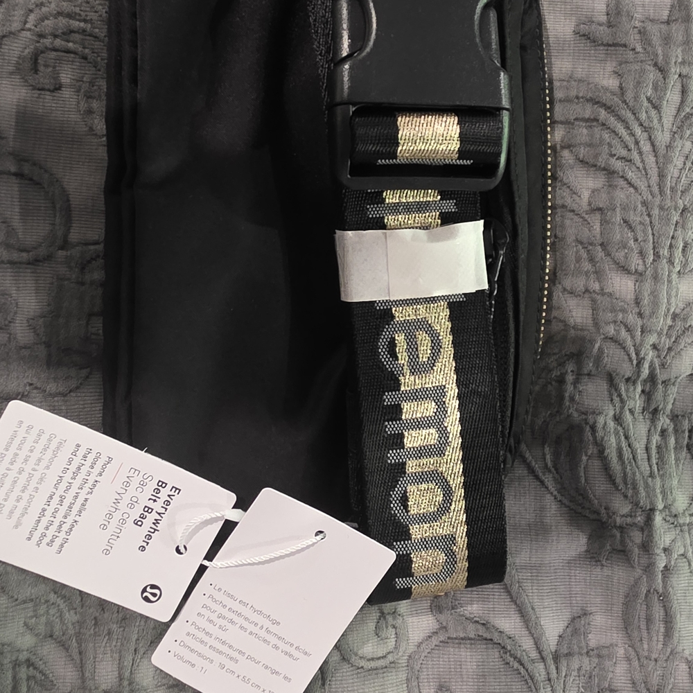 lululemon athletica Black Crossbody Bag